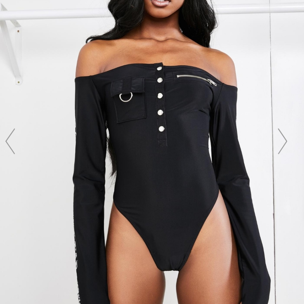 Diva Download Off The Shoulder Bodysuit